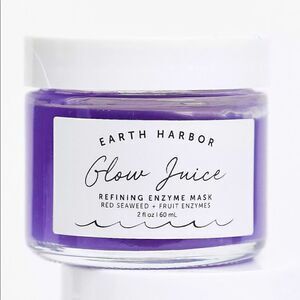 EARTH HARBOR NATURALS GLOW JUICE Refining Enzyme Mask brand new in box